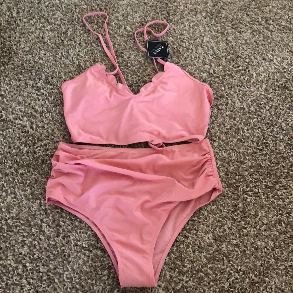 Zaful Two piece high-waisted bikini